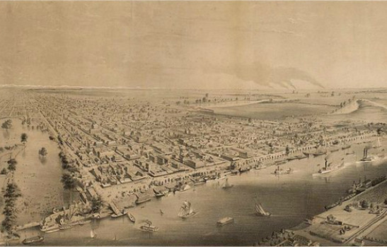 Sacramento in 1857