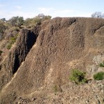 Lava Wall at Butte Table Mountain